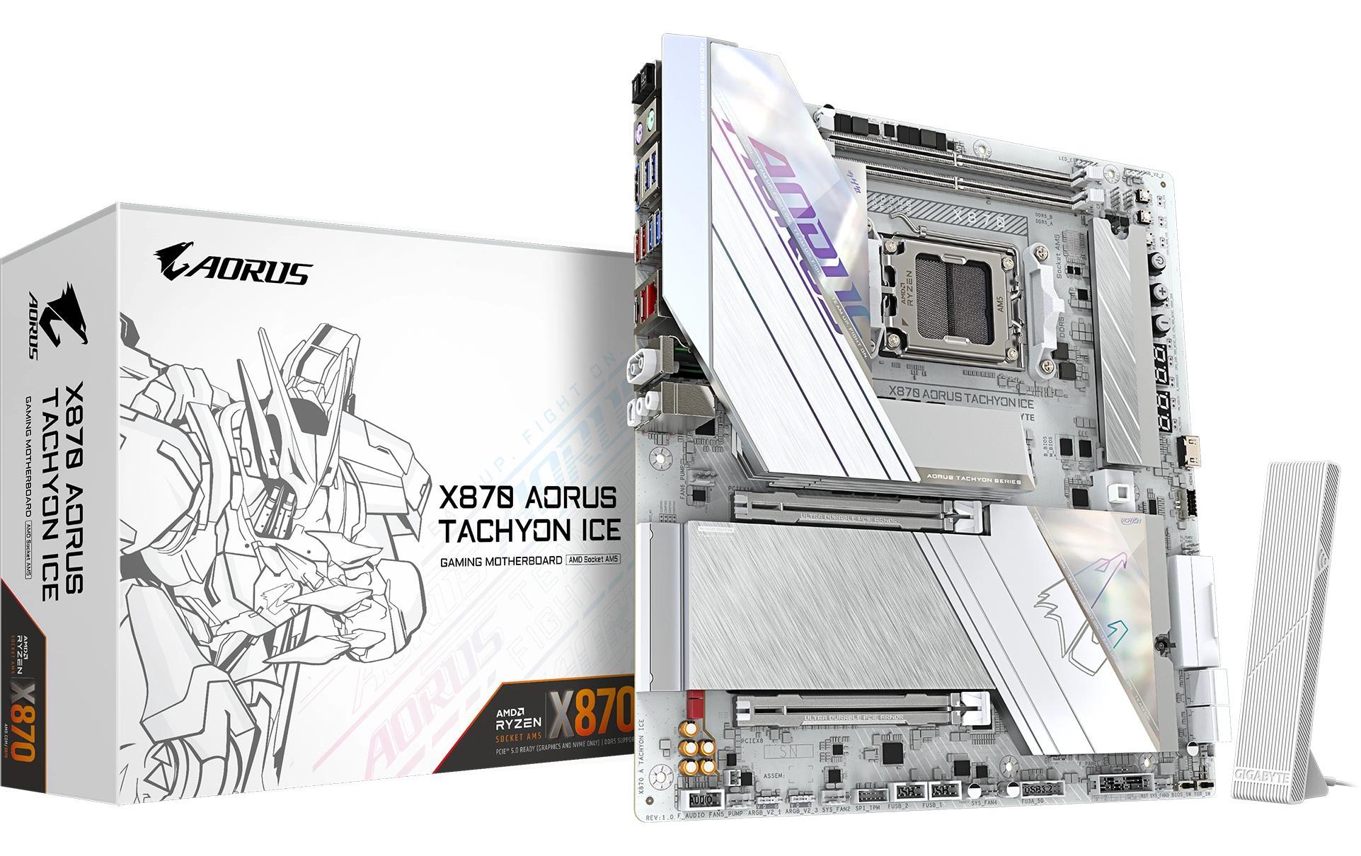 2015333 - Mediatech Gigabyte X870 AORUS TACHYON ICE, EATX AM5, AMD X870E, 2x DDR5, WIFI 7 kaufen Schweiz | Mediatech.ch