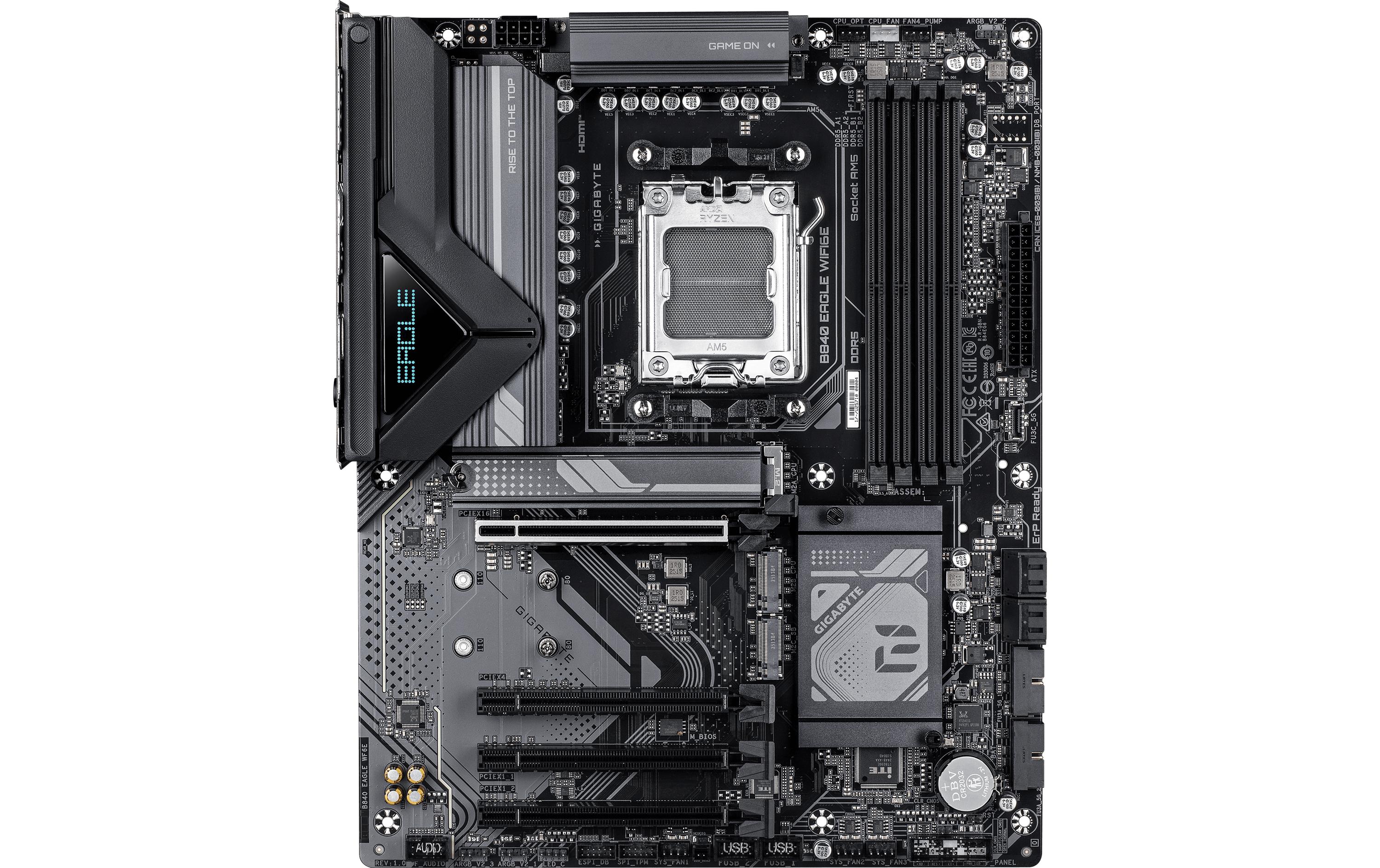 2015345_1 - Mediatech Gigabyte B840 EAGLE WF6E, ATX AM5, AMD B840, 4x DDR5, PCIe 4.0, WIFI6E