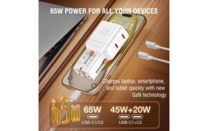 2015446_5 - Mediatech 4smarts Weltreiseadapter Nomad Pocket 65W GaN, 2C, Weiss