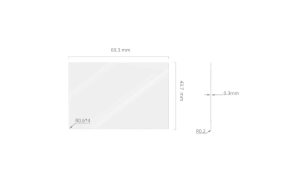 SmallRig Screen Protector for FUJIFILM X-T30 III/ II / X-S10