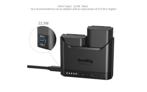 SmallRig Turbo Charging Kit for NP-FZ100 Camera Batteries