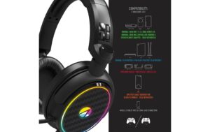 Stealth C6-100 Light Up Gaming Headset Multiplattform