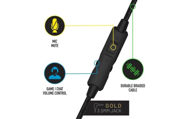 Stealth C6-100 Light Up Gaming Headset Multiplattform