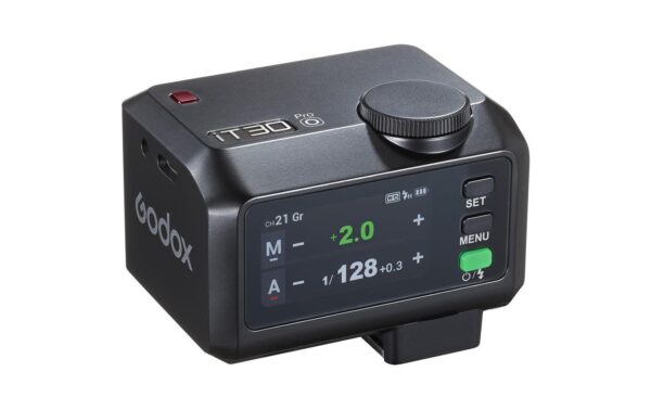 2016586_2 - Mediatech Godox iT30Pro O iFlash On-Camera Flash for OM-System (Black)