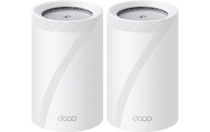 TP-Link Deco BE65 Pro 2-Pack, WiFi-7 Mesh 2x 5 Gigabit Ports + 1x 2.5 Gigabit Port