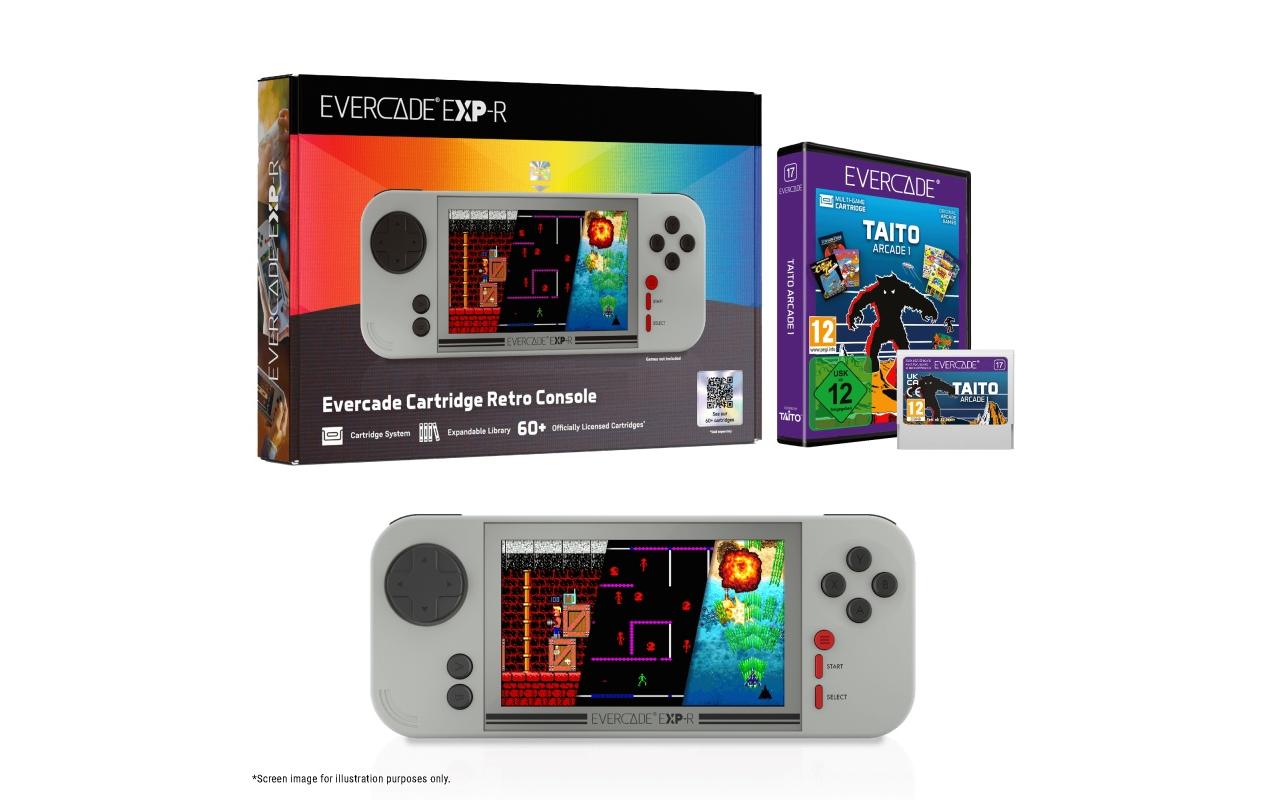 2017089 - Mediatech Blaze Evercade EXP-R Solo Taito Ar Bundle Retro-Gaming-Handheld und Taito Arcade 1 kaufen Schweiz | Mediatech.ch