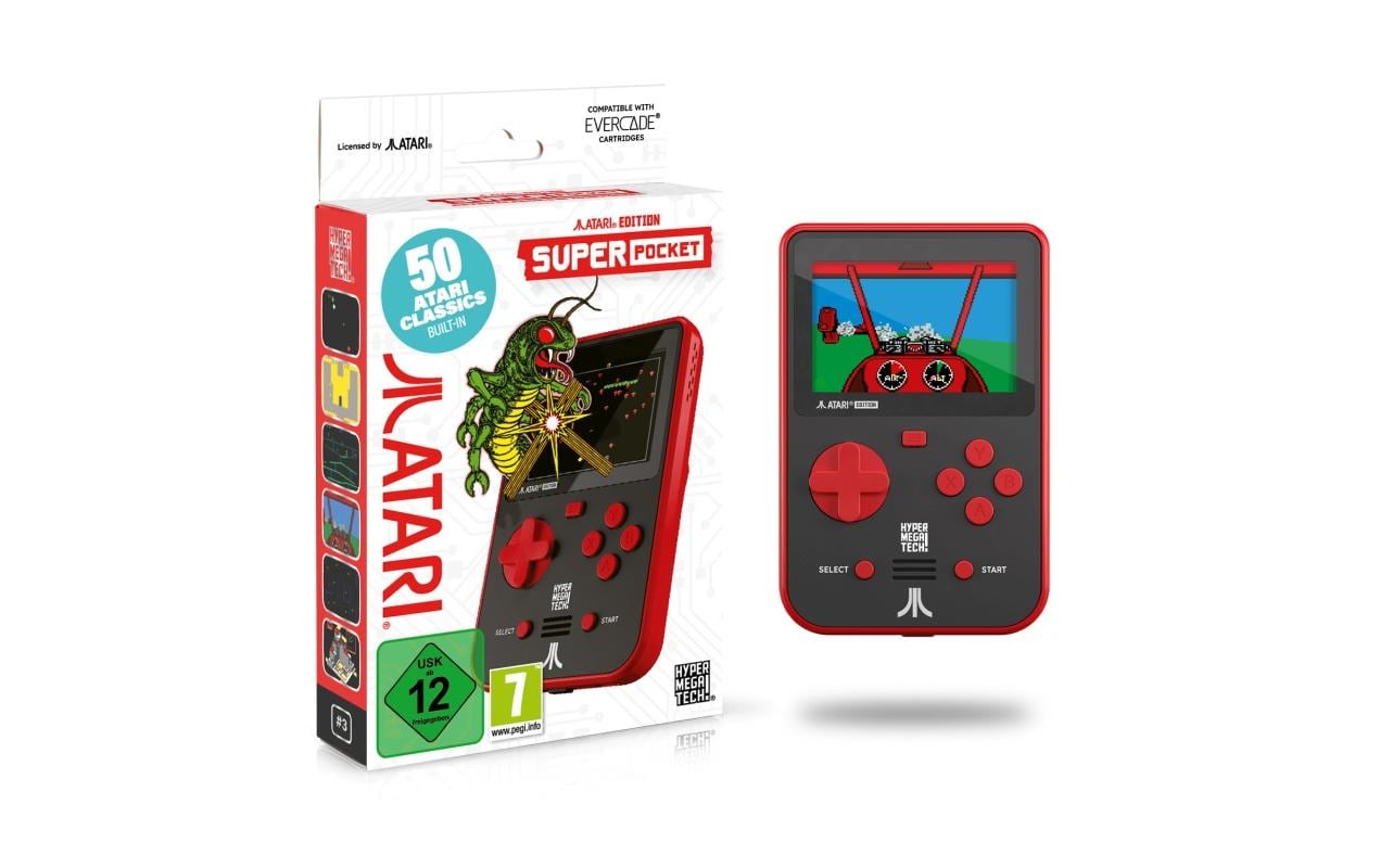 2017102 - Mediatech Blaze Evercade Atari Super Pocket Retro-Gaming-Handheld kaufen Schweiz | Mediatech.ch