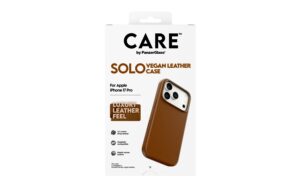 CARE SOLO Case, Brown iPhone 17 Pro