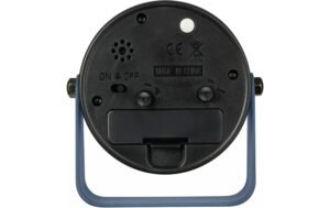TFA Analog-Wecker ohne Batterie, Sweep-Werk