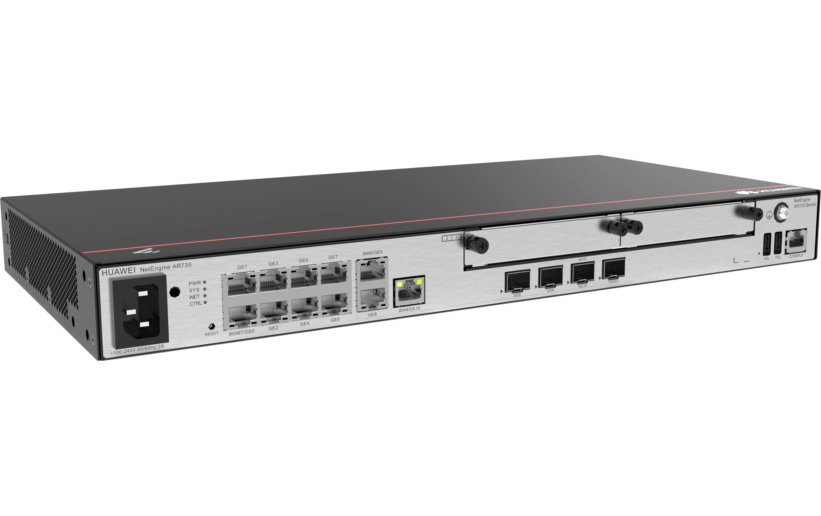 2021573_1 - Mediatech Huawei Desktop router: AR730 Forwarding performance: 9 Mpps to 25 Mpps