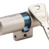 2024261 - Mediatech Yale CH Doppelzylinder 32,5/32,5 Nickel matt, Not-/Gefahrenfunktion