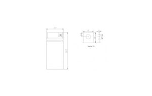 2024415_1 - Mediatech Ritar AGM-Batterie 12V 22Ah Antriebsbatterie 181x77x167mm