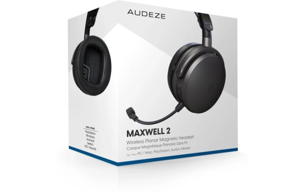 2024558_8 - Mediatech Audeze Maxwell 2 PS5 Schwarz, Bluetooth