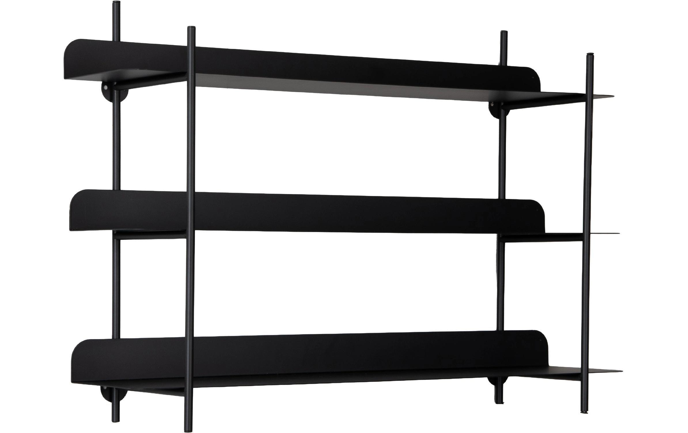 2024684 - Mediatech present time Wandregal Riqueza Tres Black kaufen Schweiz | Mediatech.ch
