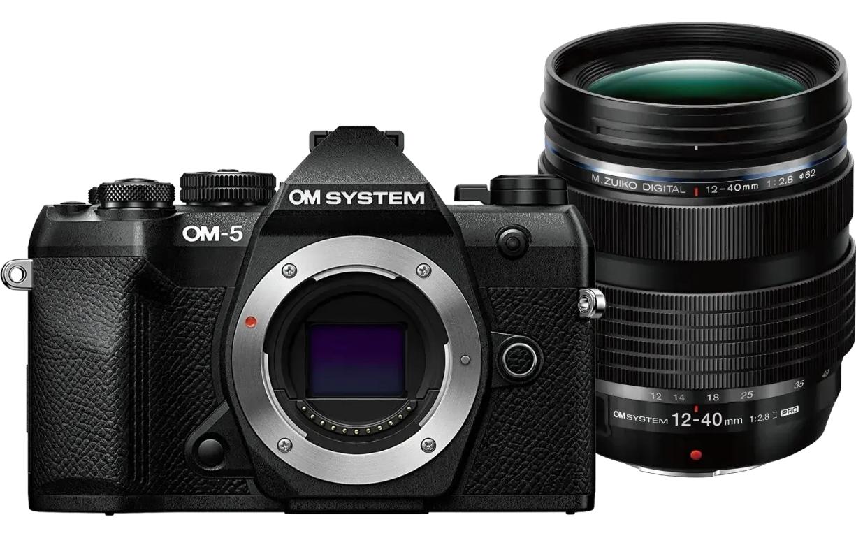 2025995_1 - Mediatech OM System OM-5 Mark II Black 12-40mm inkl. Akku