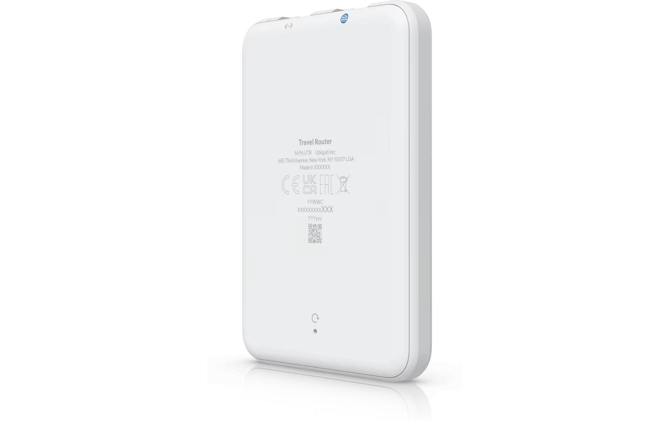 2026375_1 - Mediatech Ubiquiti UniFi Travel Router UTR Compact, WiFi-5, 2xGE, USB-C, Wireguard VPN