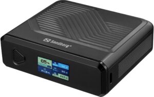 Sandberg Powerbank Travel 20000mAh PD100W, USB 1xC 1xA, Wireless