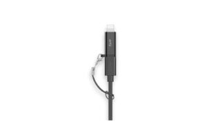2027190_4 - Mediatech LMP USB-C (f) zu Lightning (m) Adapter MFi, PD, Aluminium, Schwarz