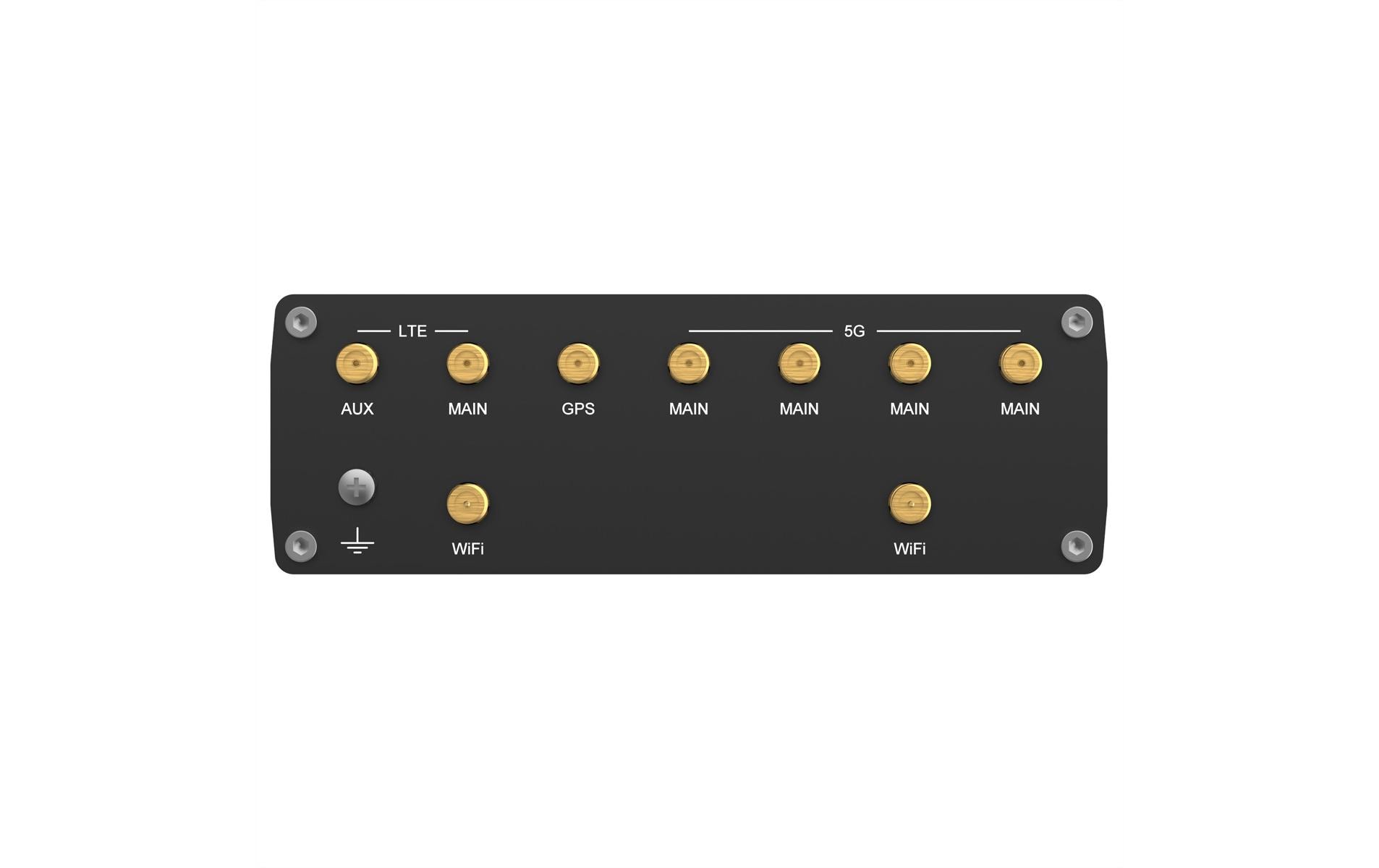 2027374_1 - Mediatech Teltonika 5G & LTE Industrierouter RUTM56 3.4Gbps 5G & Cat4 LTE,5xGE, WiFi-5,Dual-Sim