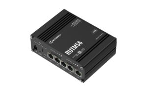 2027374_3 - Mediatech Teltonika 5G & LTE Industrierouter RUTM56 3.4Gbps 5G & Cat4 LTE,5xGE, WiFi-5,Dual-Sim