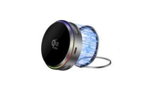 4smarts Qi2 25W MagSafe Ladegerät Kühlung, RGB, Spacegrau