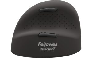 Fellowes Breyta Plus+ Vertikalmaus, schwarz Medium für Linkshänder
