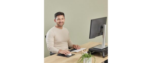 2028213_4 - Mediatech Fellowes kompakte Handgelenkauflage Breyta aus recyceltem Material, black