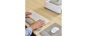 Fellowes Handgelenkauflage Breyta aus recyceltem Material, grey
