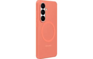2028770_1 - Mediatech Samsung Silicone Magnet Case Galaxy S26, Coralred