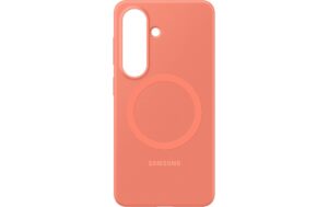 2028770_2 - Mediatech Samsung Silicone Magnet Case Galaxy S26, Coralred