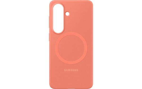 2028770_2 - Mediatech Samsung Silicone Magnet Case Galaxy S26, Coralred
