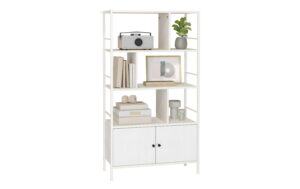 2029065 - Mediatech relaxdays Bücherregal mit Unterschrank MDF, China, Weiss kaufen Schweiz | Mediatech.ch
