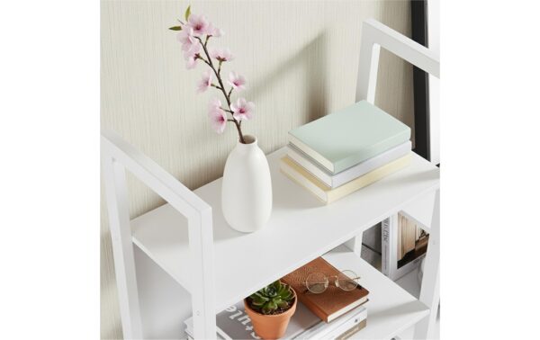2029069_2 - Mediatech relaxdays Bücherregal Industrial 14 Abl. MDF, China, Weiss