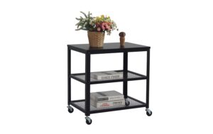 2029088 - Mediatech relaxdays Rollwagen MDF, China, Schwarz kaufen Schweiz | Mediatech.ch