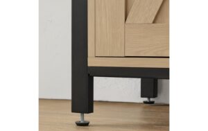 2029090_2 - Mediatech relaxdays Sideboard mit Schiebetüren MDF, China, Hellbraun