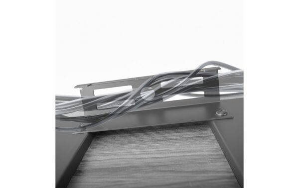 relaxdays Hifi Rack mit 4 Ablagen MDF, China, Grau