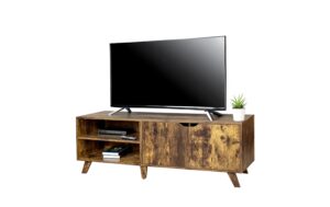 relaxdays TV-Möbel mit 6 Fächer MDF, China, Braun kaufen Schweiz | Mediatech.ch