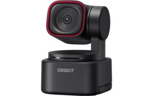 OBSBOT Tiny 3 Lite USB AI Webcam Gesture Control, AI Tracking, Auto Zoom
