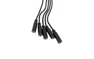 2031426_1 - Mediatech Shelly Splitter 1 zu 5 - 3,5 mm Jack 1-zu-5-Splitterkabel