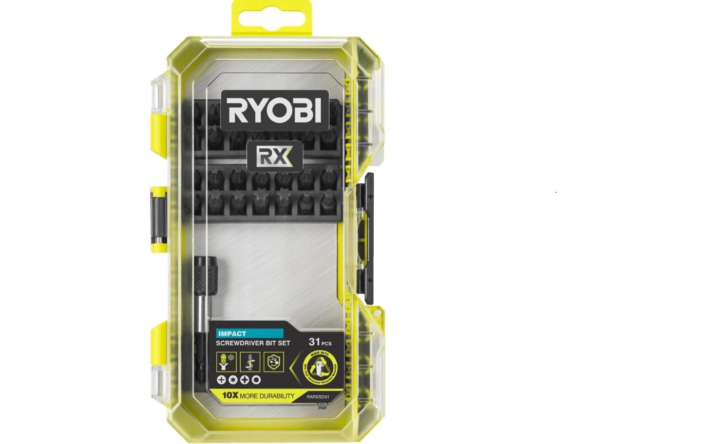 2031973 - Mediatech RYOBI RX Bit-Set 31tlg. RARXSD31 Schlagfeste Bit 31 tlg. kaufen Schweiz | Mediatech.ch