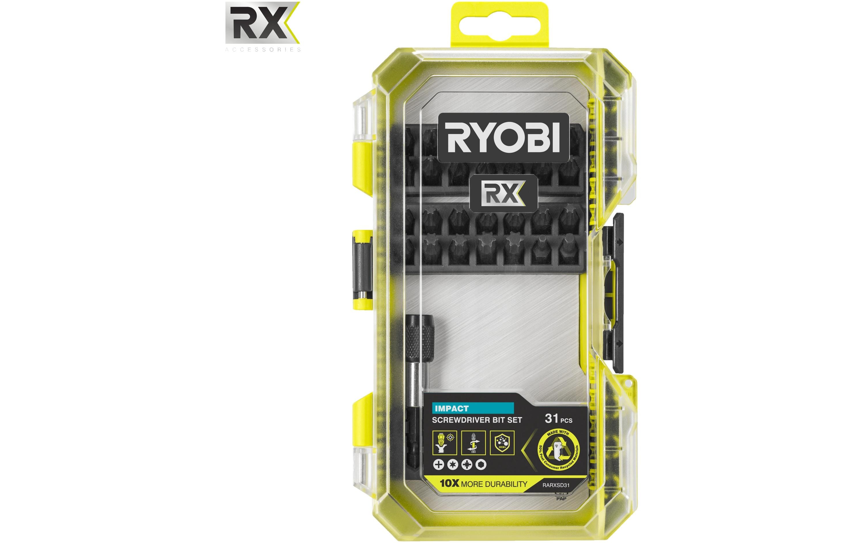 2031973_1 - Mediatech RYOBI RX Bit-Set 31tlg. RARXSD31 Schlagfeste Bit 31 tlg.
