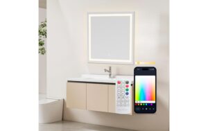KSIX Aqua Smart Mirror 1,300 lm, 36 W, Tuya