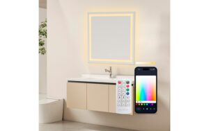 KSIX Aqua Smart Mirror 1,300 lm, 36 W, Tuya