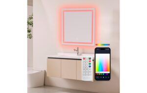 KSIX Aqua Smart Mirror 1,300 lm, 36 W, Tuya