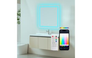 KSIX Aqua Smart Mirror 1,300 lm, 36 W, Tuya