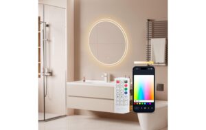 2032191_3 - Mediatech KSIX Oasis Smart Mirror 70 cm 1,000 lm, 36 W, Tuya