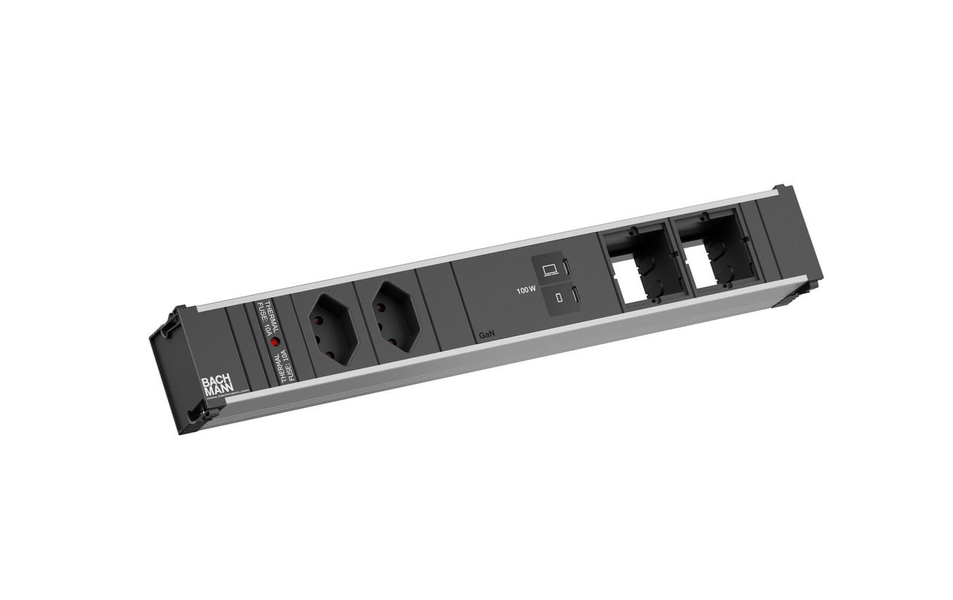 2032914 - Mediatech CONI L 2xT13 1xUSB C/C 100W 2xCM 0,2m