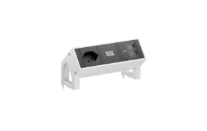 DESK2 1xT13 1xUSB C/C 45W 0, 2m RAL9010 0.2 m, 45 W