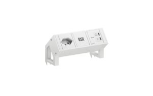 DESK2 white 1xT13 1xUSB C 65W 0, 2m RAL9010 0.2 m, 65 W