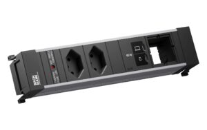 2032935 - Mediatech POWER FRAME M 2xT13 1xUSB C/C 65W CM 0,2m